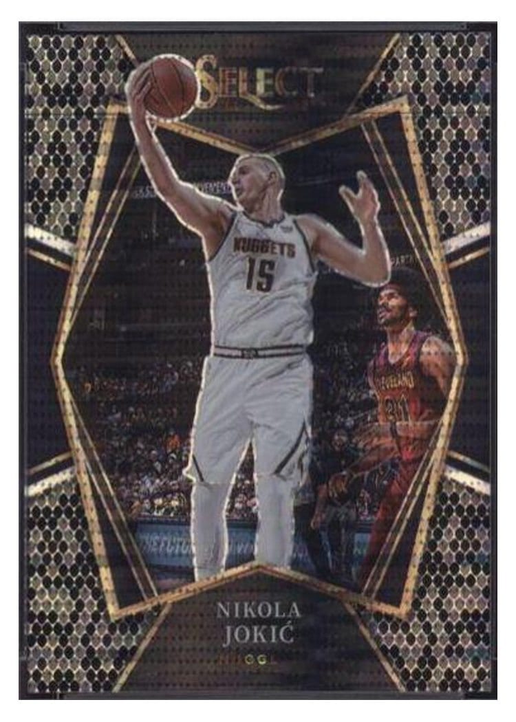 2021-22 Panini Select Base Set Nikola Jokic #109 card