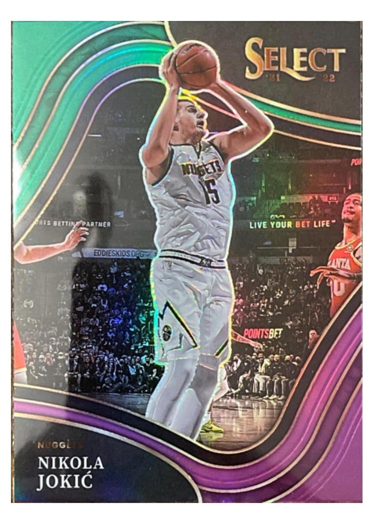 2021-22 Panini Select Base Set Nikola Jokic #211 card