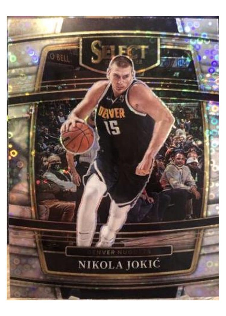 2021-22 Panini Select Base Set Nikola Jokic #82 card