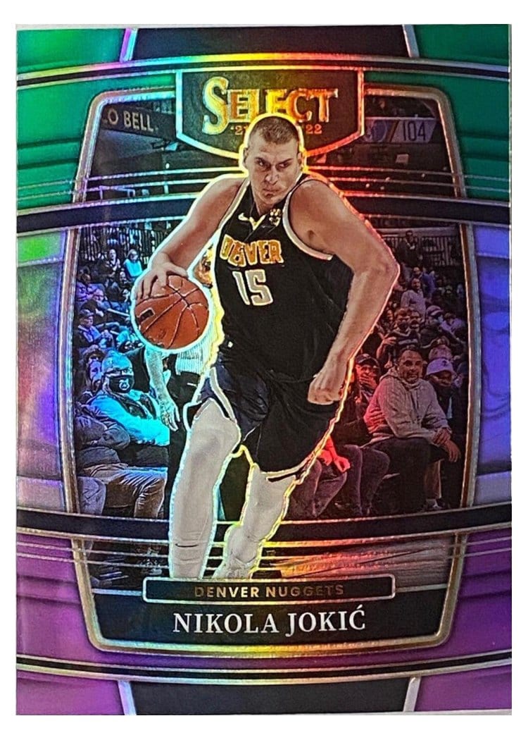 2021-22 Panini Select Base Set Nikola Jokic #82 card