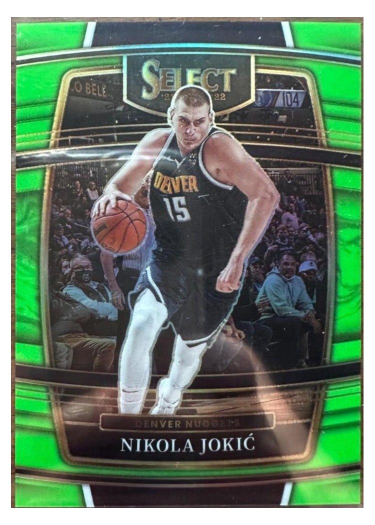 2021-22 Panini Select Base Set Nikola Jokic #82 card