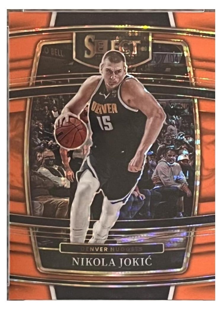 2021-22 Panini Select Base Set Nikola Jokic #82 card