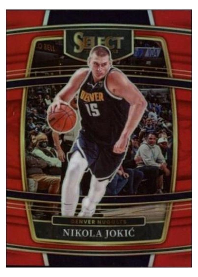 2021-22 Panini Select Base Set Nikola Jokic #82 card