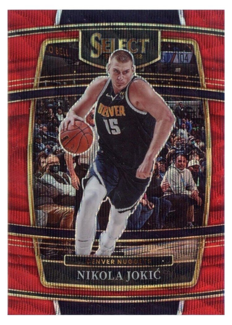 2021-22 Panini Select Base Set Nikola Jokic #82 card