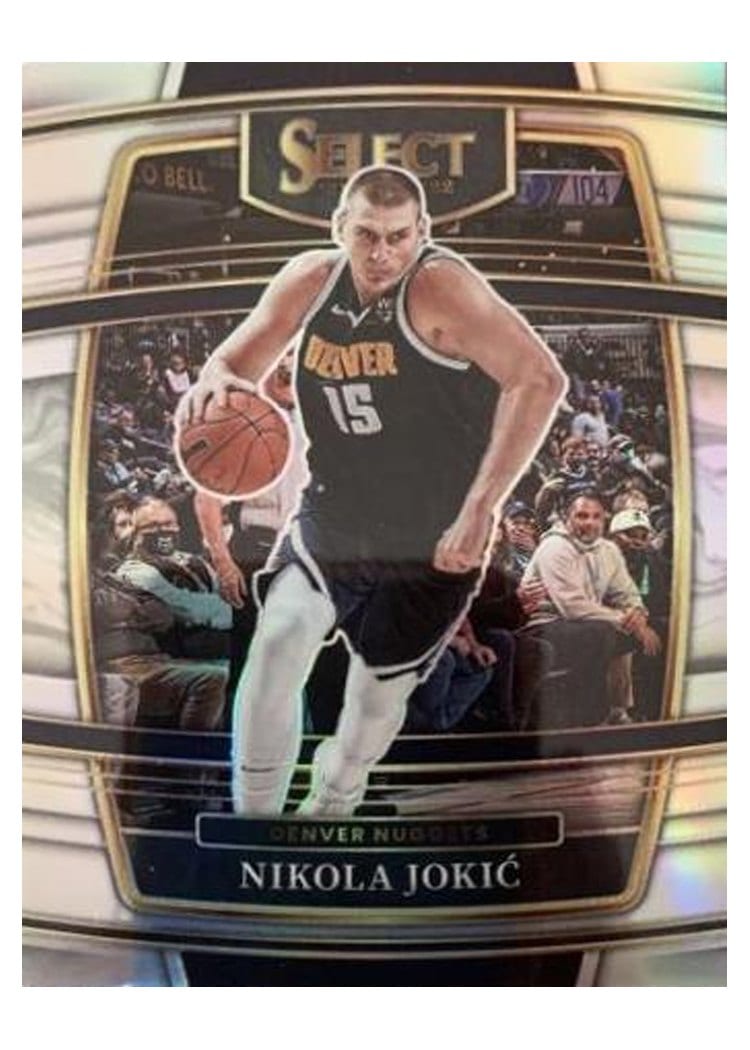 2021-22 Panini Select Base Set Nikola Jokic #82 card