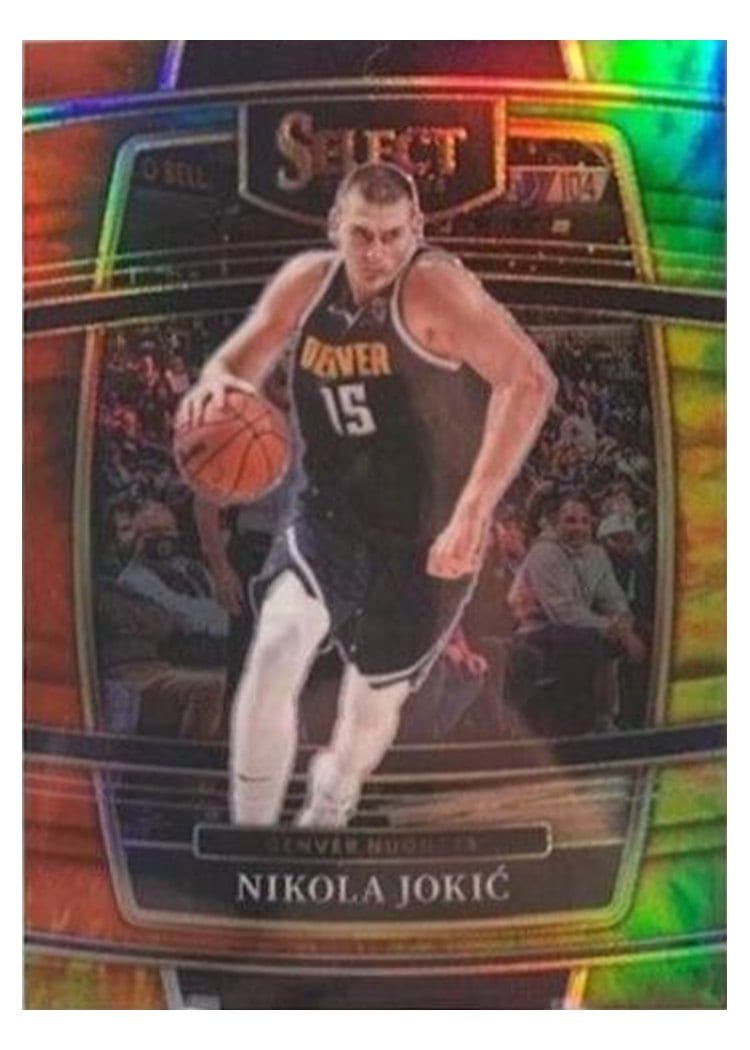 2021-22 Panini Select Base Set Nikola Jokic #82 card