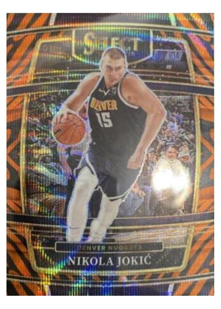 2021-22 Panini Select Base Set Nikola Jokic #82 card