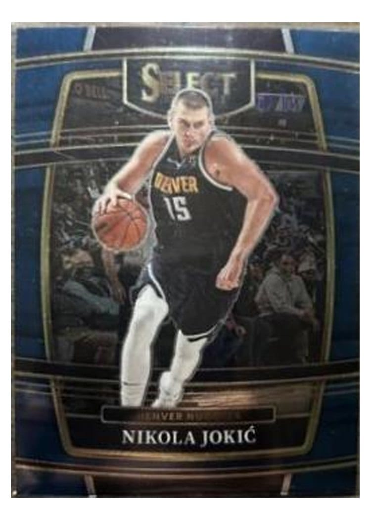 2021-22 Panini Select Base Set Nikola Jokic #82 card