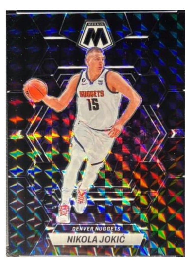 2022-23 Panini Mosaic Base Set Nikola Jokic #168 card