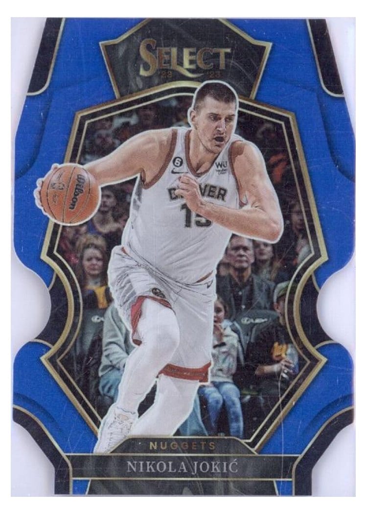 2022-23 Panini Select Base Set Nikola Jokic #101 card
