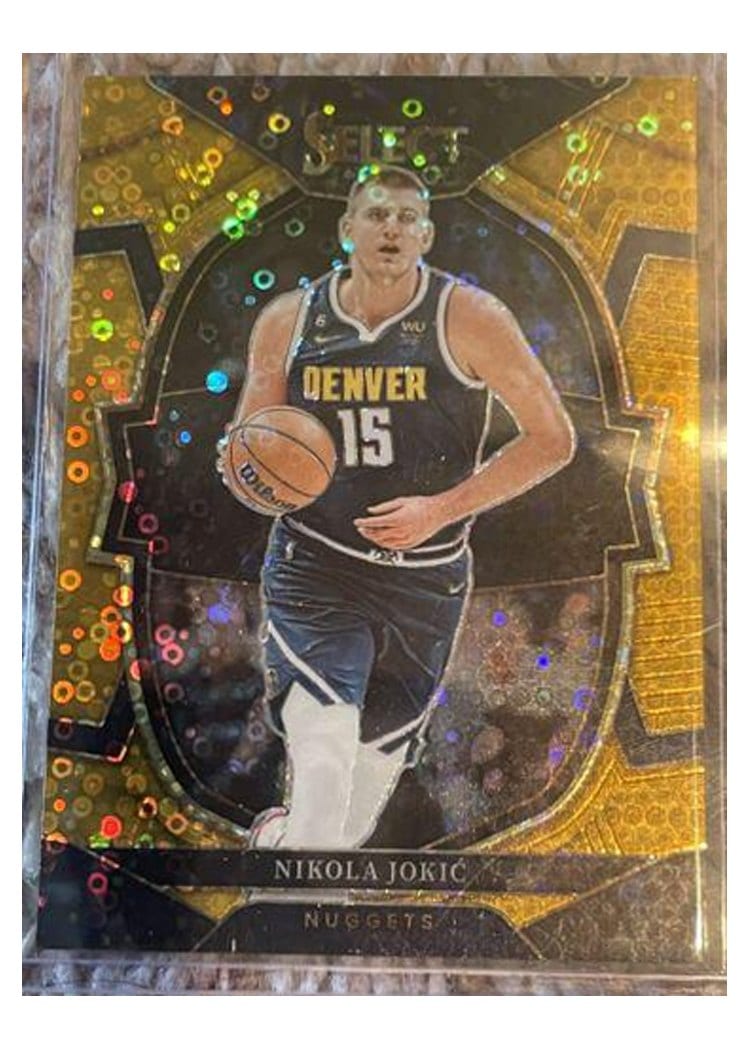 2022-23 Panini Select Base Set Nikola Jokic #201 card