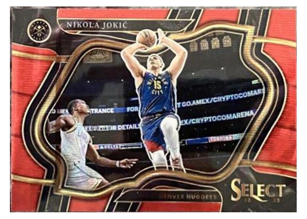 2022-23 Panini Select Base Set Nikola Jokic #201 card