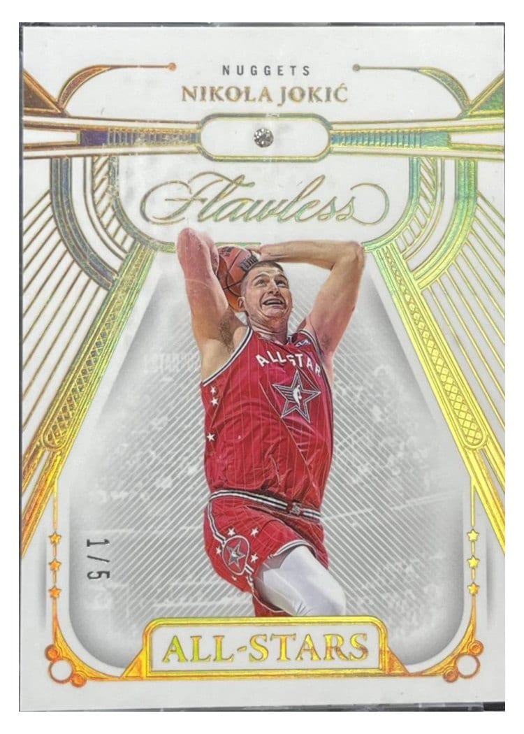2023-24 Panini Flawless All-Stars Nikola Jokic #133 card
