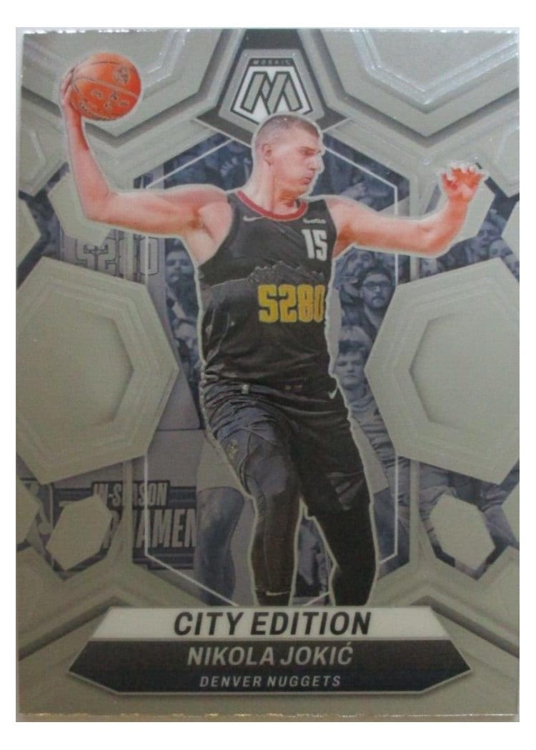 2023-24 Panini Mosaic Base Set Nikola Jokic #287 card