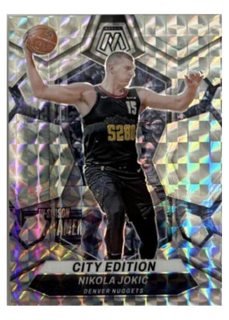 2023-24 Panini Mosaic Base Set Nikola Jokic #287 card