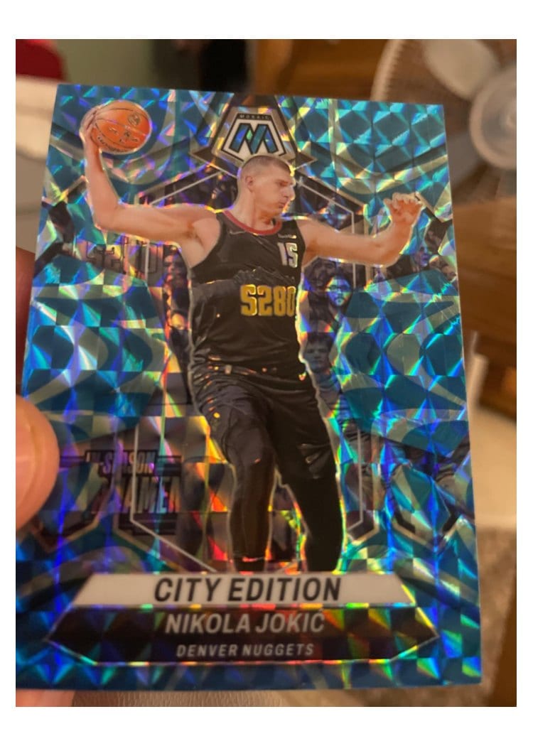 2023-24 Panini Mosaic Base Set Nikola Jokic #287 card