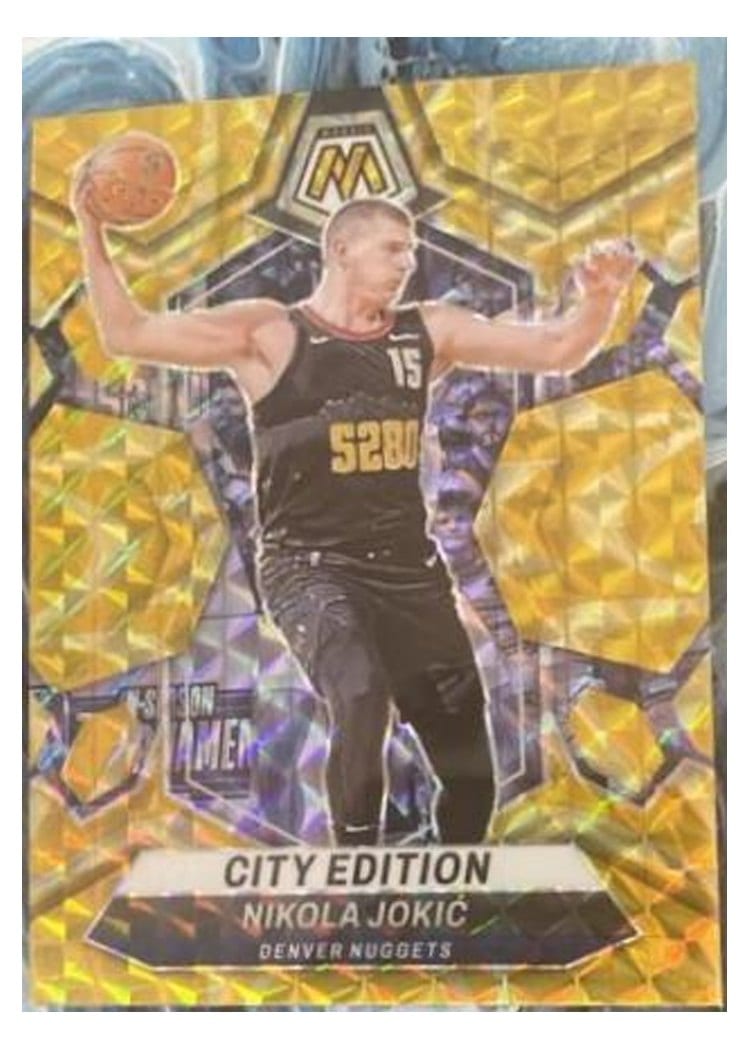 2023-24 Panini Mosaic Base Set Nikola Jokic #287 card