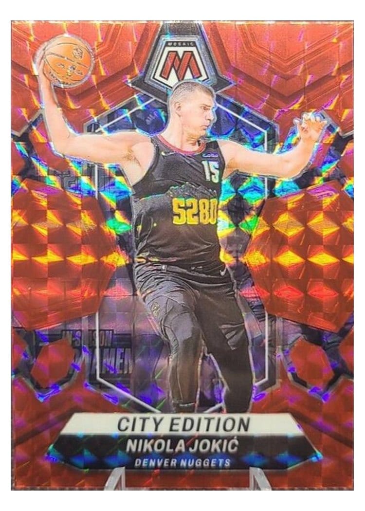 2023-24 Panini Mosaic Base Set Nikola Jokic #287 card