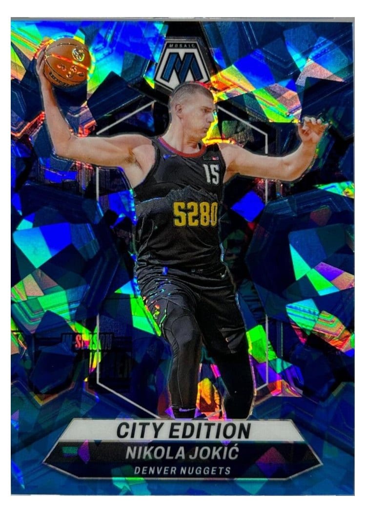 2023-24 Panini Mosaic Base Set Nikola Jokic #287 card
