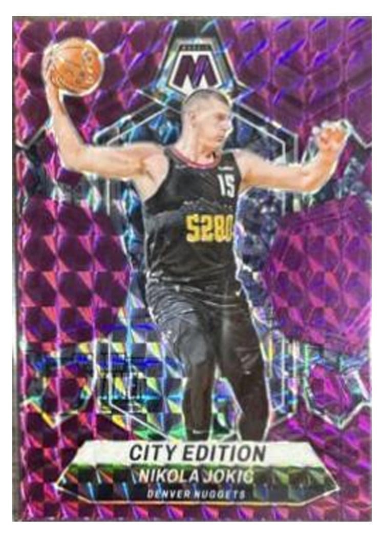 2023-24 Panini Mosaic Base Set Nikola Jokic #287 card