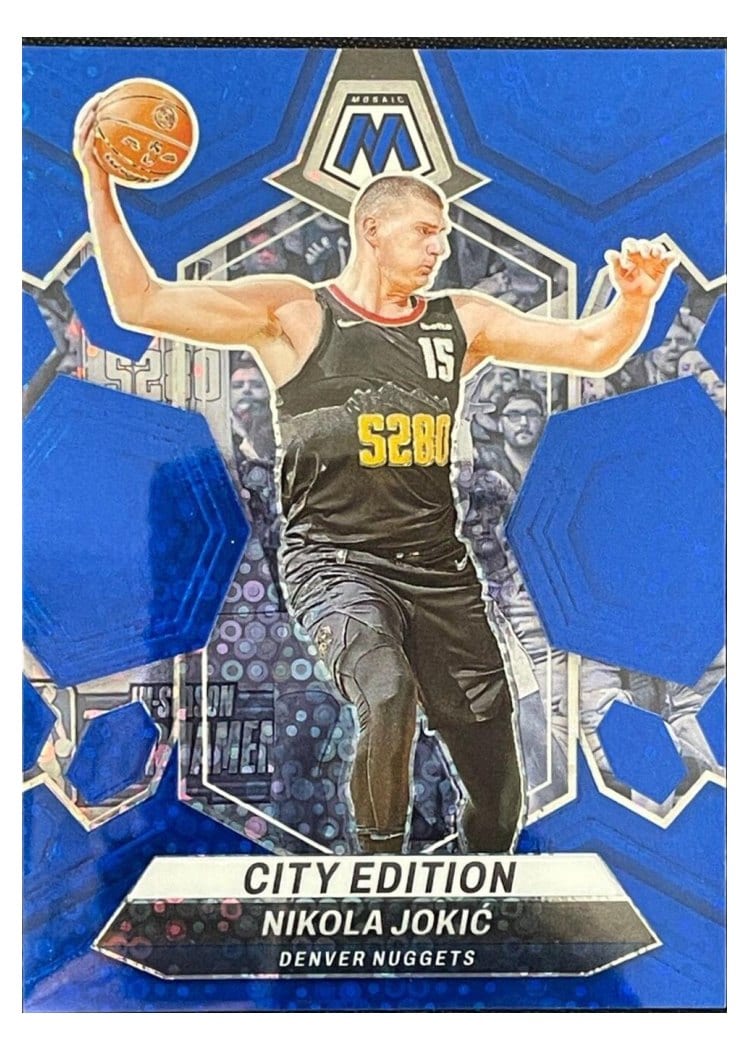 2023-24 Panini Mosaic Base Set Nikola Jokic #287 card