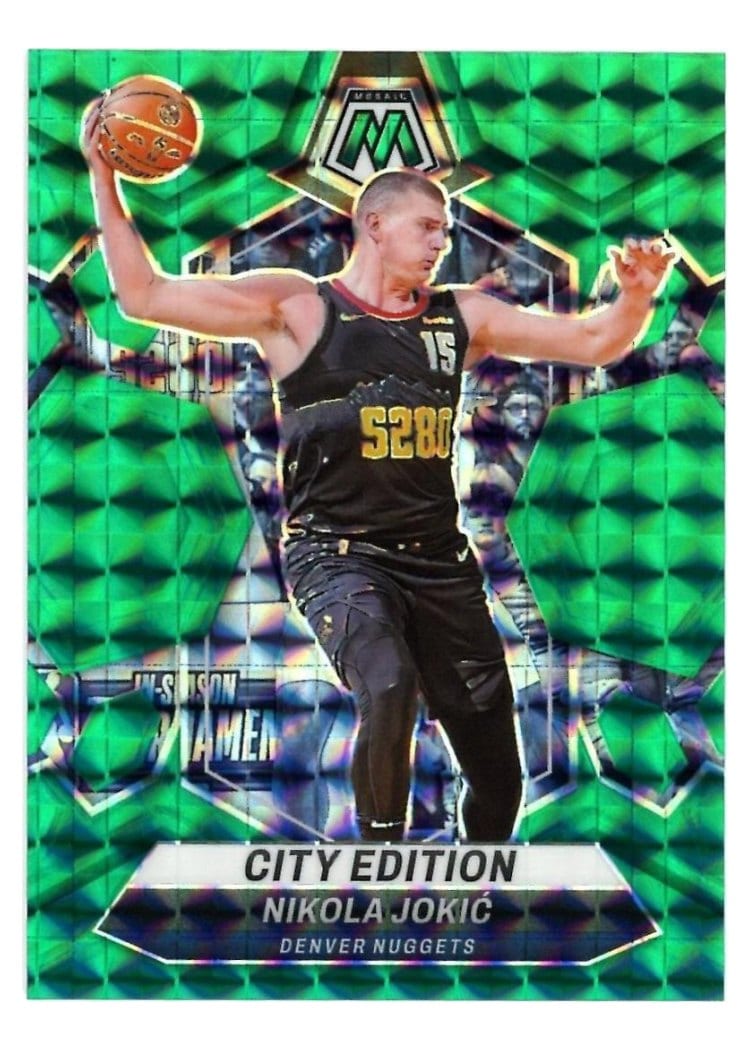 2023-24 Panini Mosaic Base Set Nikola Jokic #287 card