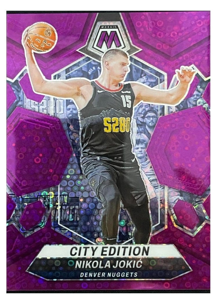 2023-24 Panini Mosaic Base Set Nikola Jokic #287 card