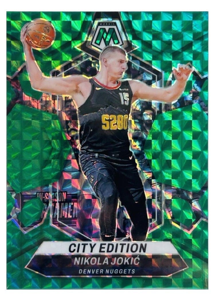 2023-24 Panini Mosaic Base Set Nikola Jokic #287 card