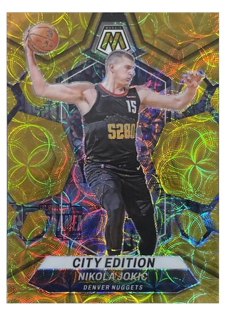 2023-24 Panini Mosaic Base Set Nikola Jokic #287 card