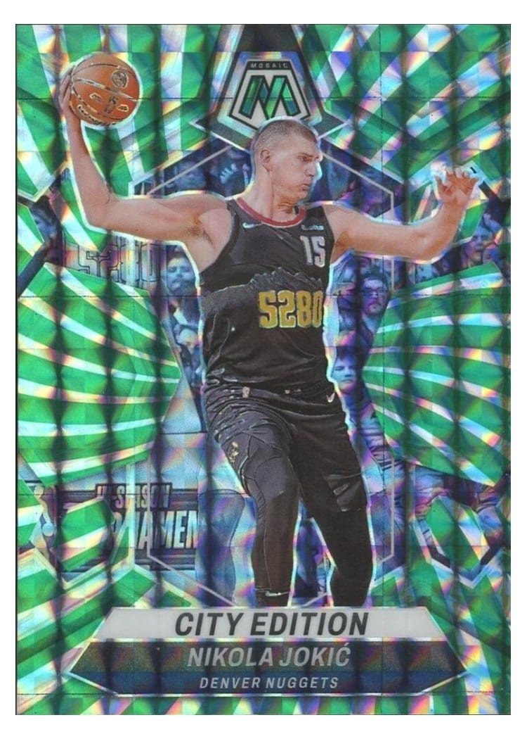 2023-24 Panini Mosaic Base Set Nikola Jokic #287 card