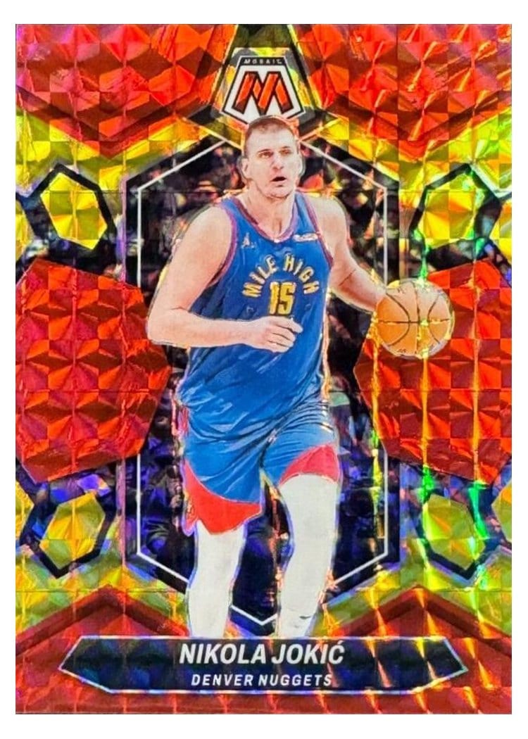 2023-24 Panini Mosaic Base Set Nikola Jokic #47 card