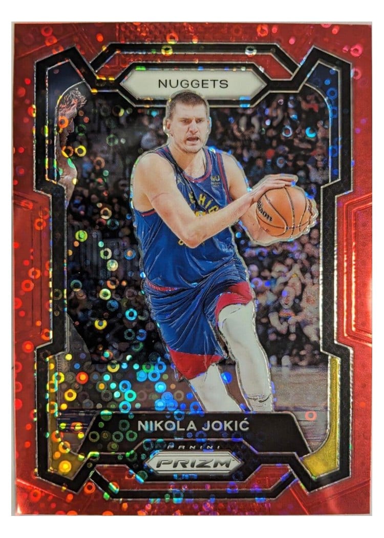 2023-24 Panini Prizm Base Set Nikola Jokic #17 card