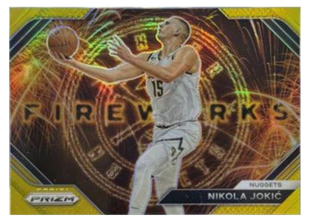 2023-24 Panini Prizm Base Set Nikola Jokic #17 card
