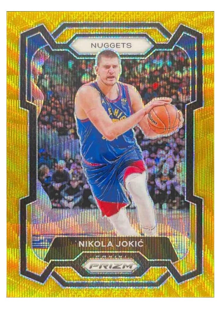 2023-24 Panini Prizm Base Set Nikola Jokic #17 card