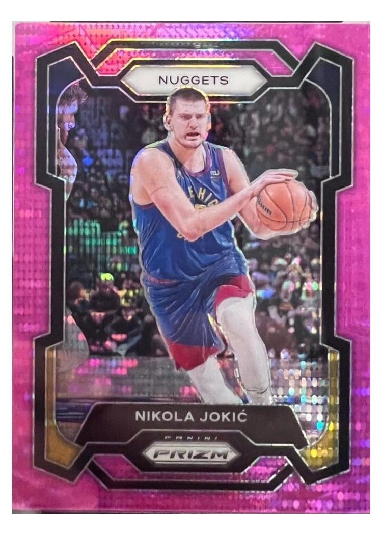 2023-24 Panini Prizm Base Set Nikola Jokic #17 card