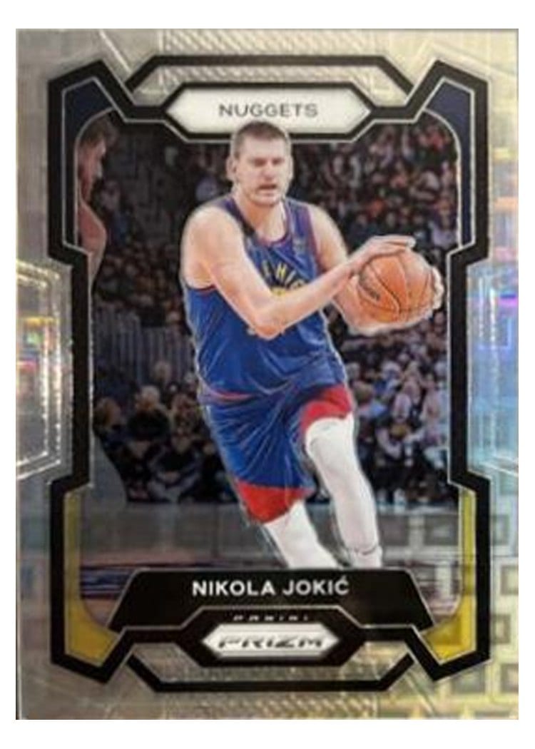 2023-24 Panini Prizm Base Set Nikola Jokic #17 card