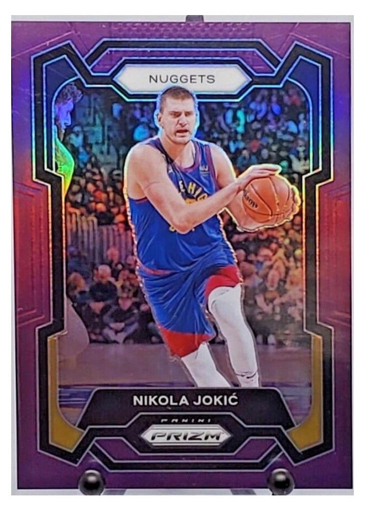 2023-24 Panini Prizm Base Set Nikola Jokic #17 card