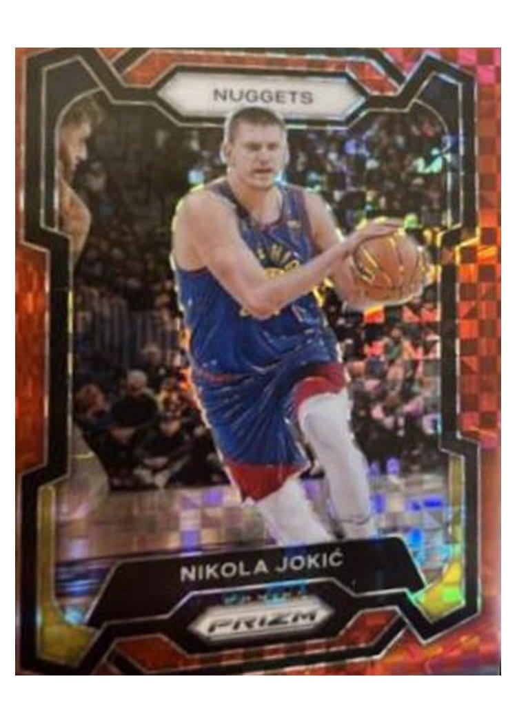 2023-24 Panini Prizm Base Set Nikola Jokic #17 card