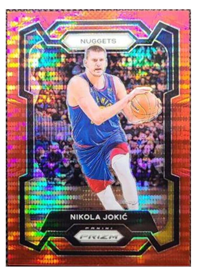 2023-24 Panini Prizm Base Set Nikola Jokic #17 card