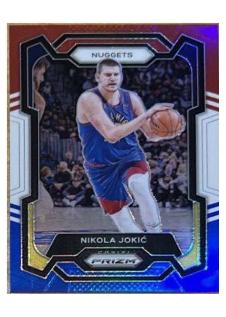 2023-24 Panini Prizm Base Set Nikola Jokic #17 card