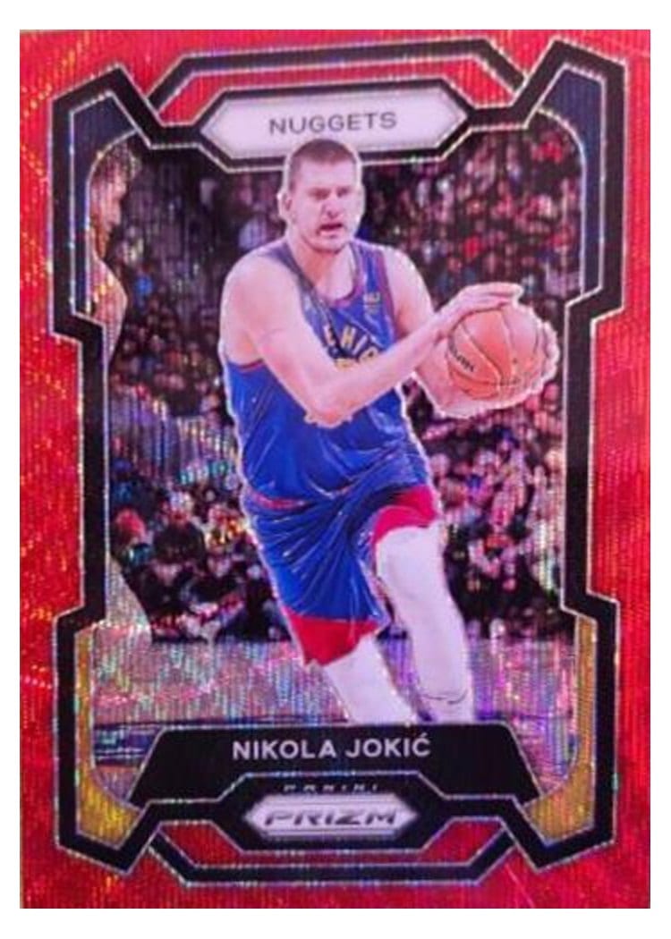 2023-24 Panini Prizm Base Set Nikola Jokic #17 card