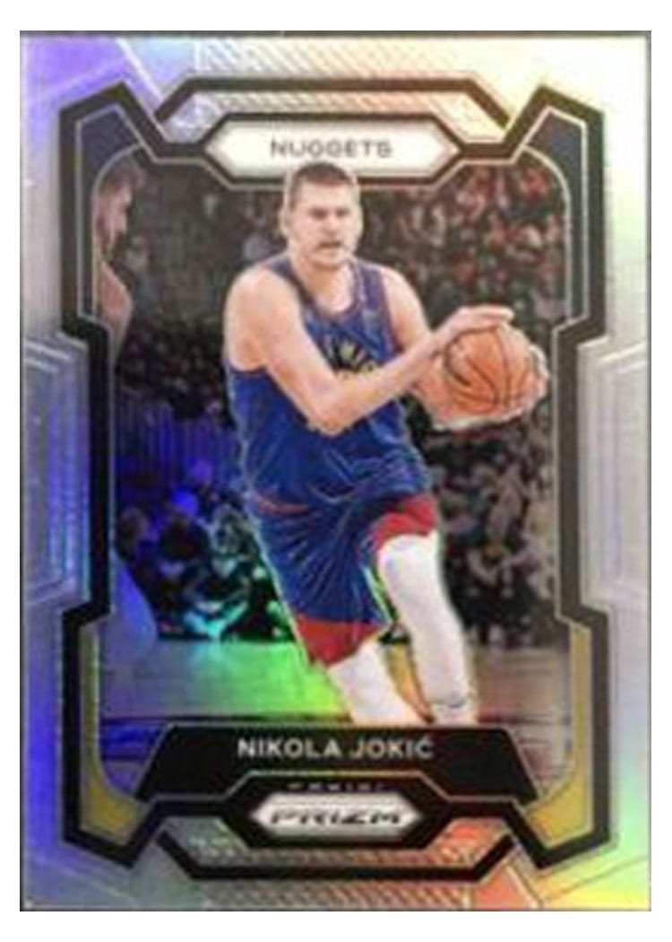 2023-24 Panini Prizm Base Set Nikola Jokic #17 card