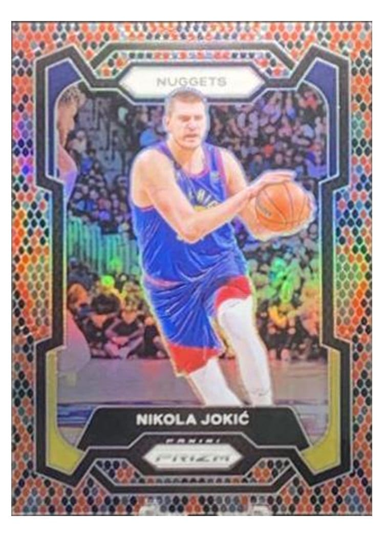 2023-24 Panini Prizm Base Set Nikola Jokic #17 card
