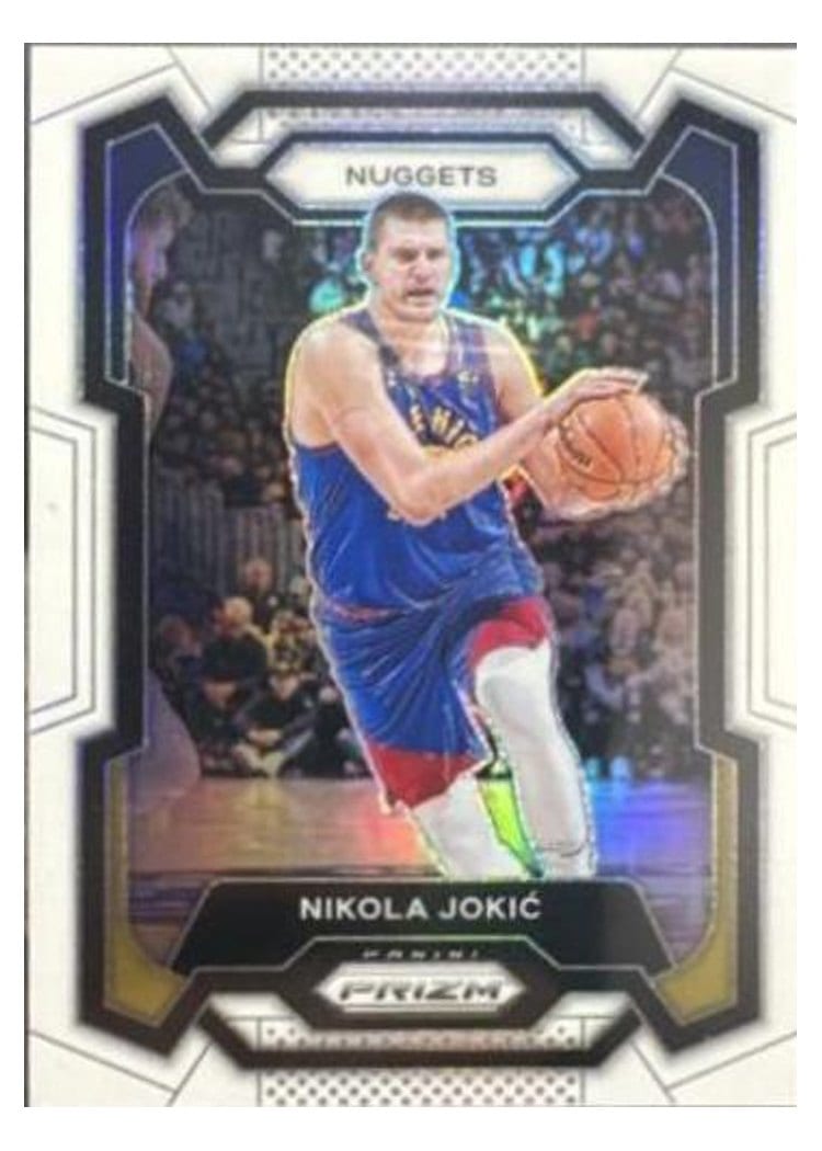 2023-24 Panini Prizm Base Set Nikola Jokic #17 card
