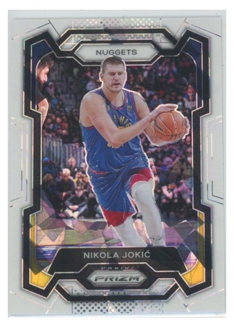 2023-24 Panini Prizm Base Set Nikola Jokic #17 card