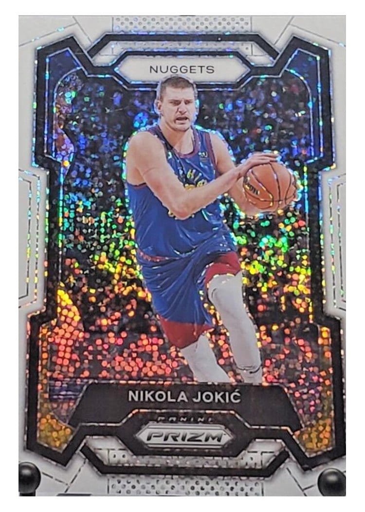 2023-24 Panini Prizm Base Set Nikola Jokic #17 card
