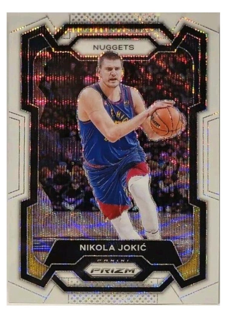 2023-24 Panini Prizm Base Set Nikola Jokic #17 card