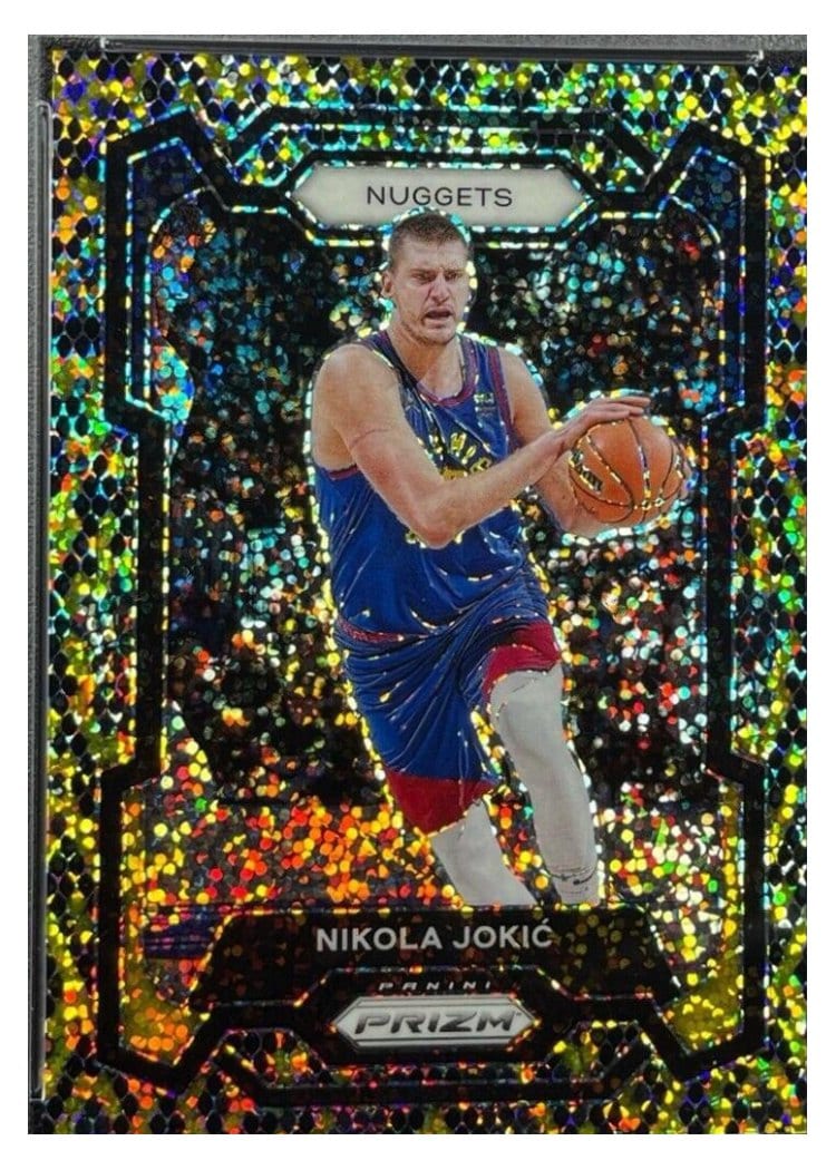 2023-24 Panini Prizm Base Set Nikola Jokic #17 card