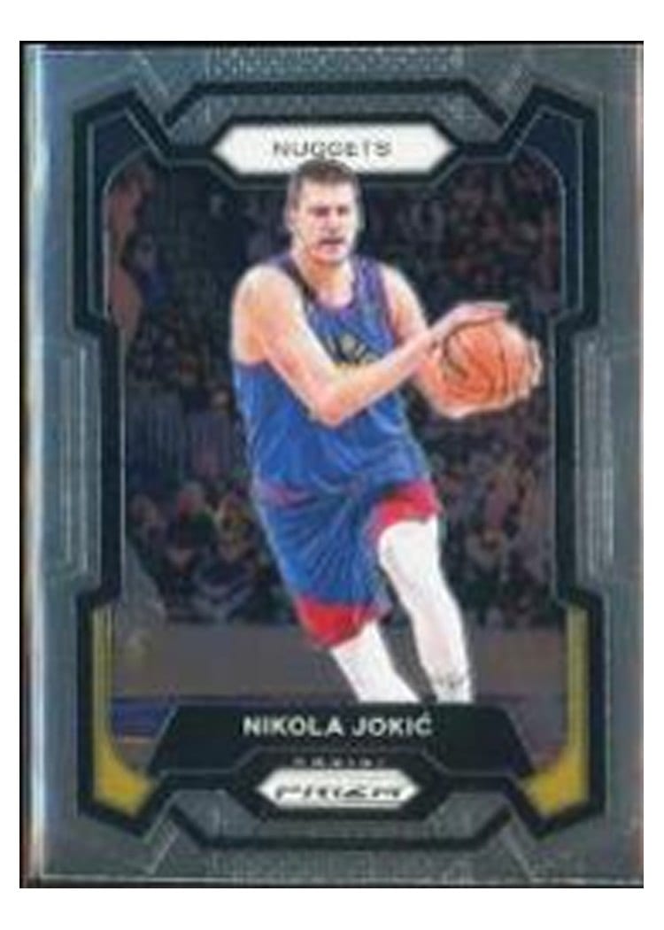 2023-24 Panini Prizm Base Set Nikola Jokic #17 card