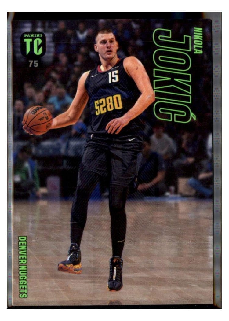 2023-24 Panini Top Class NBA Base Set Nikola Jokić #75 card